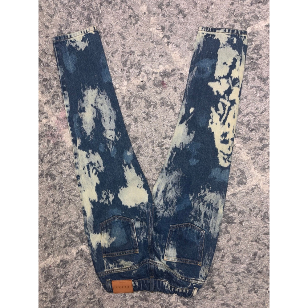 Gucci Kids Size 4 Jeans w/ Tie Dye Acid Wash NWOT - Picture 8 of 8